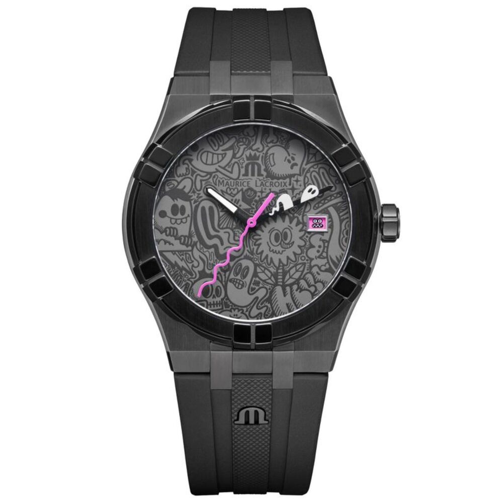 Maurice Lacroix Men's Aikon Grey Dial Watch - AI1108-PVL20-090